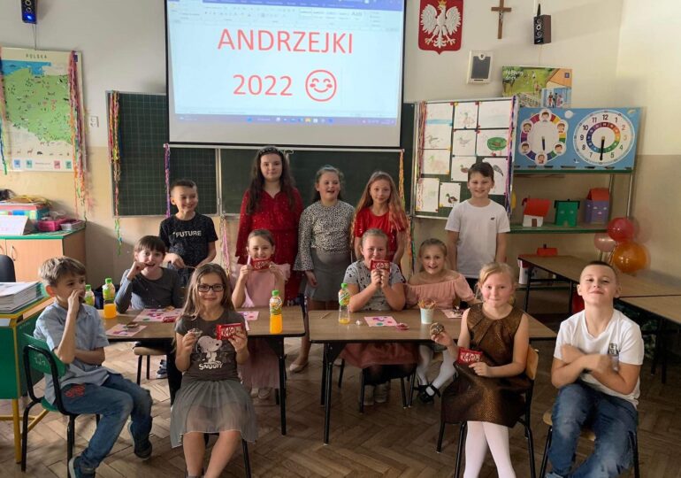 Andrzejki i Dzień Misia w klasach 1-3