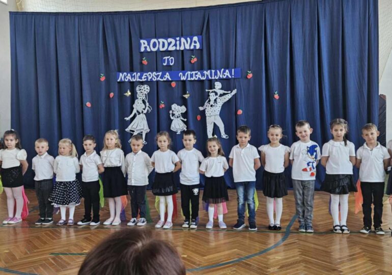 Dzień Rodziny w klasach 1-3 i przedszkolu.