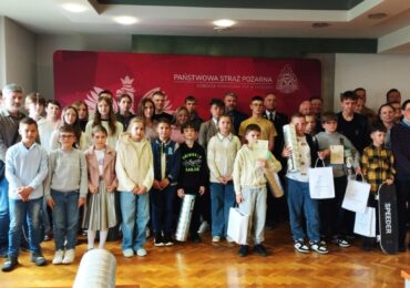 Powiatowe eliminacje Ogólnopolskiego Turnieju Wiedzy Pożarniczej „Młodzież Zapobiega Pożarom”.