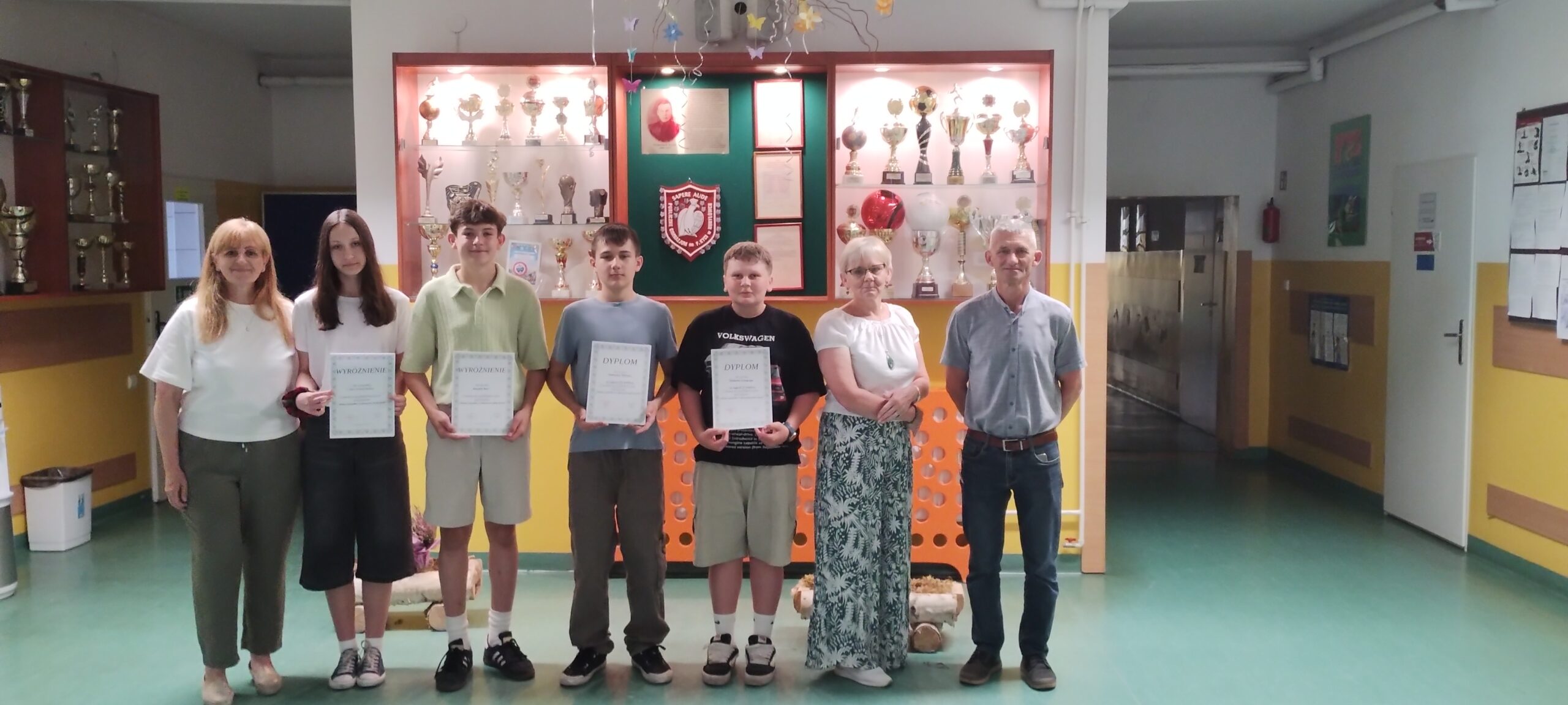 Konkurs ,,Wiem wszystko o zdrowym stylu życia”.