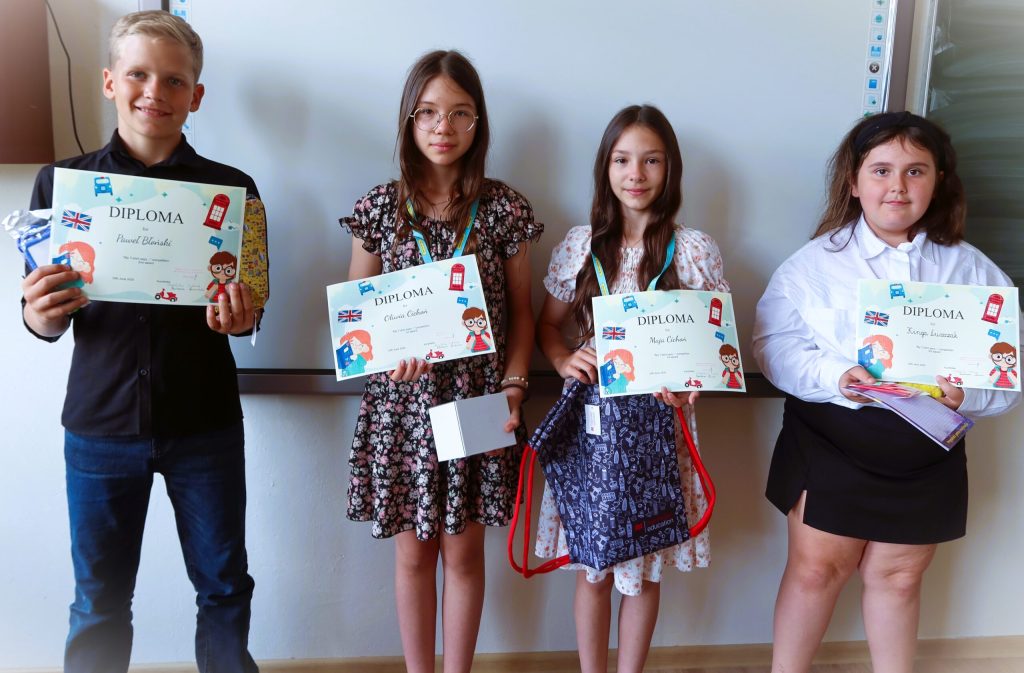 Podsumowanie konkursów z języka angielskiego